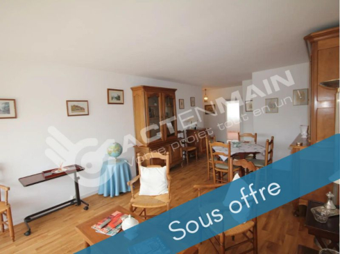 salon appartement 3 pièces 64 m2 Royan